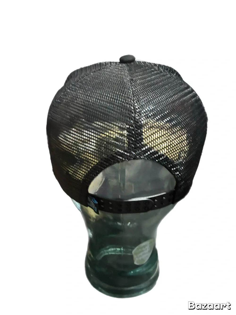 Hawaii Aloha Patch Trucker Hat Cap Shaka Hand Sign Black/Gray One Size Mesh Back